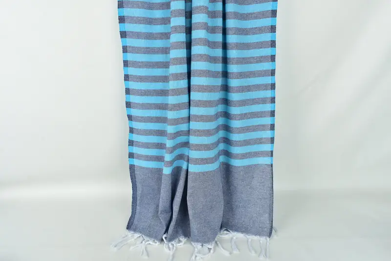 Absorbent Turkish towel, Organic Turkish towel, Christmas Favors, 70x36 Cotton Striped Towel, Turkish bath towel for spa, Turkish Towel Beach - 8