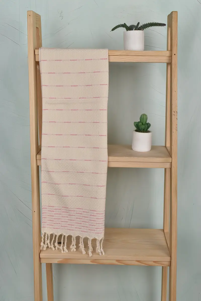 Spa Gift, Turkish Tea Towel, Gift For The Home Decor, Personalized Gift, 36x18 Cotton Striped Design Towel, Wedding Gift, Bridal Shower Gift - 8