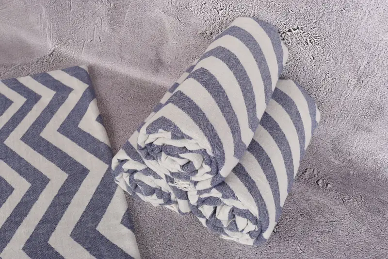 Bathroom Towel, Best Beach Towel, Personalized Gift, Gym Towel, 70x40 Cotton Zigzag Design Towel, Monogrammed Turkish Towel, Turkish Towel Beach - 8