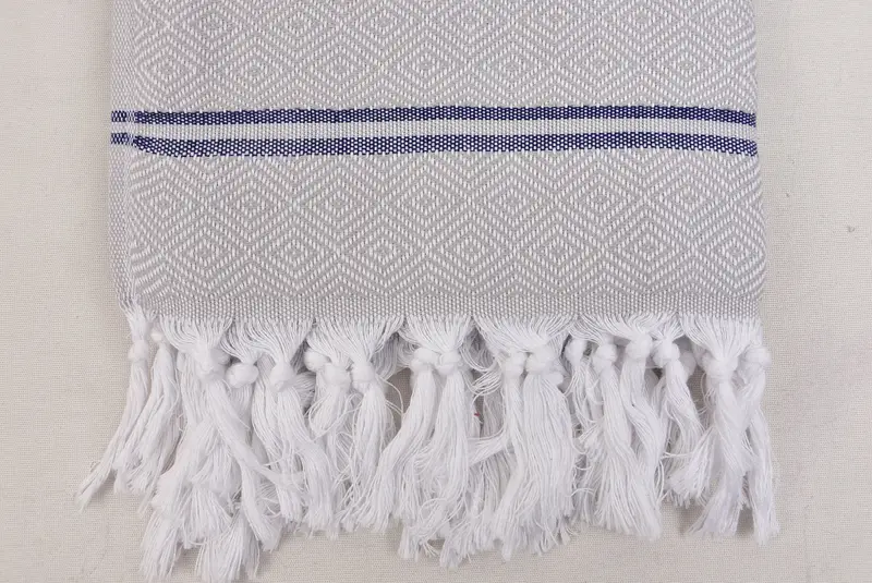Wedding Gift, 40x18 Cotton Diamond Towel, Personalized Dish Towel, Best Friend Wedding Gift, Gift For Coworker, Spa Towel, Monogram Kitchen Towel - 8