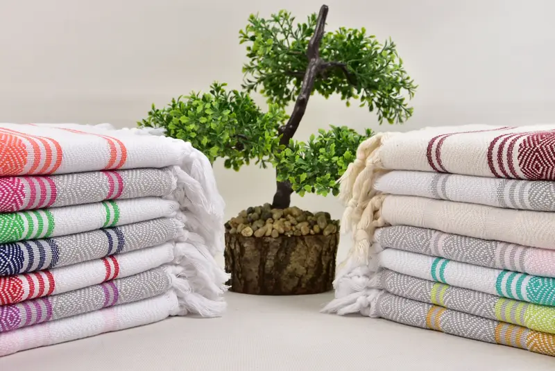 Wedding Gift, 40x18 Cotton Diamond Towel, Personalized Dish Towel, Best Friend Wedding Gift, Gift For Coworker, Spa Towel, Monogram Kitchen Towel - 3