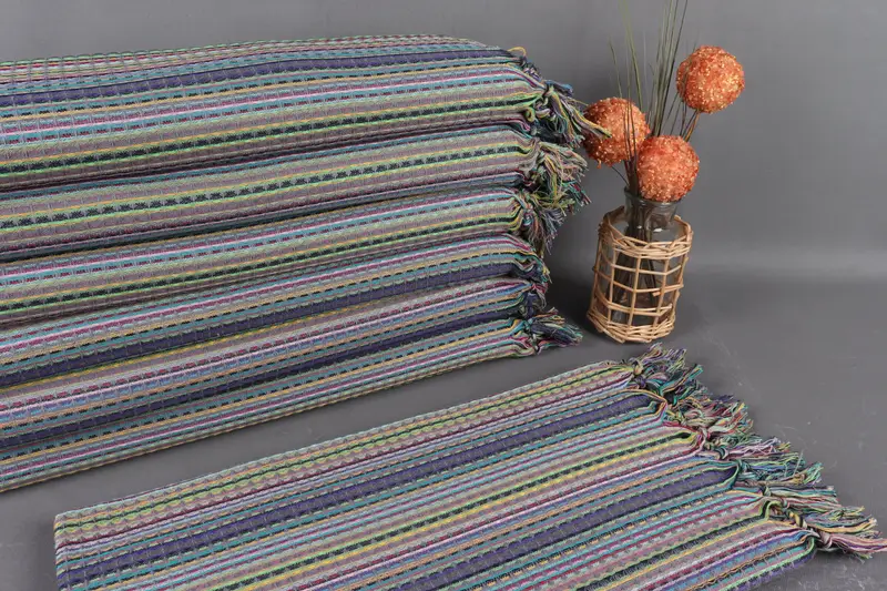 Pistachio Green Waffle Peshtemal Bath Towel, Organic Cotton, 40x71 Inches