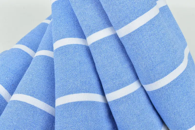 House Warming Gift, Bridesmaid Gifts, Scarf Towel, 68x40 Cotton Striped Terry Towel, Personalized Turkish Towel, Family Gift Basket, Quick-dry towel - 5