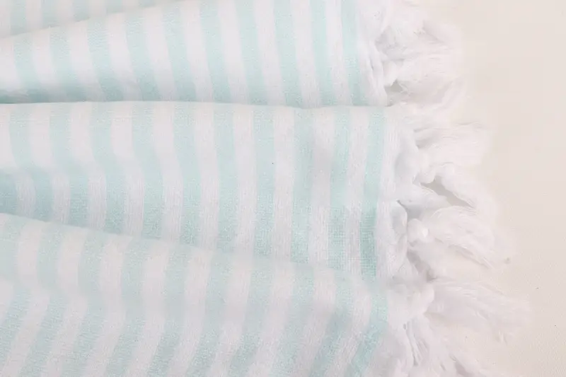 Personalized Gift, Beach Towel Bulk, Beach towel, Christmas Favors, 70x36 Linen Terry Striped Towel, Handmade Turkish Towel, Spa Towel, Travel Towel - 8