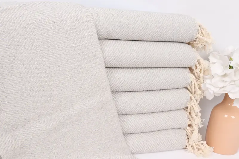 Monogrammed Turkish Towel, House Warming Gift, Travel Towel, Turkish Tea Towel, 40x20 Cotton Chevron Towel, Bridesmaid Gifts, Bathroom Towels - 1
