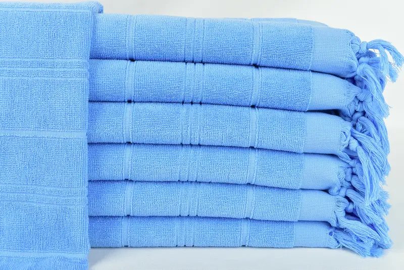 Customized Towels, Bathroom Towels, 40x18 Cotton Striped Terry Towel, Small Bath Towels, Personalized Dish Towel, Gifts For Him, Gift For The Home - 1