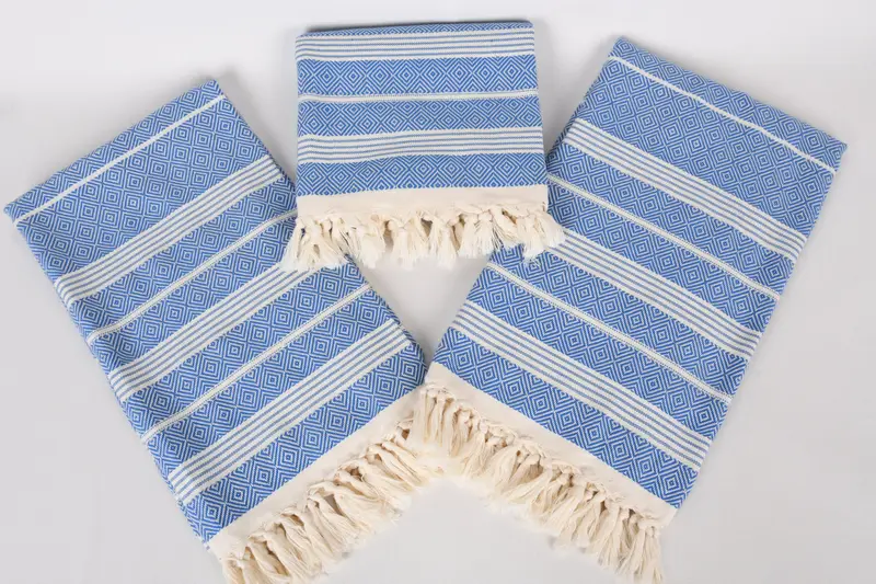 Monogram Turkish Towel, Organic Cotton Towel, Absorbent towel, 70x38 Cotton Diamond Towel, Valentines Day Gift Idea, Guest Towel, Bridal Shower Gift - 6