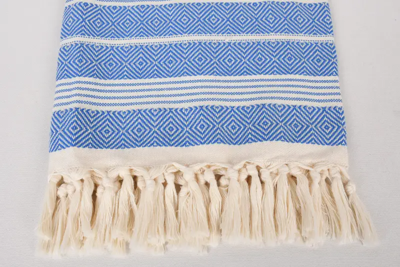 Monogram Turkish Towel, Organic Cotton Towel, Absorbent towel, 70x38 Cotton Diamond Towel, Valentines Day Gift Idea, Guest Towel, Bridal Shower Gift - 3