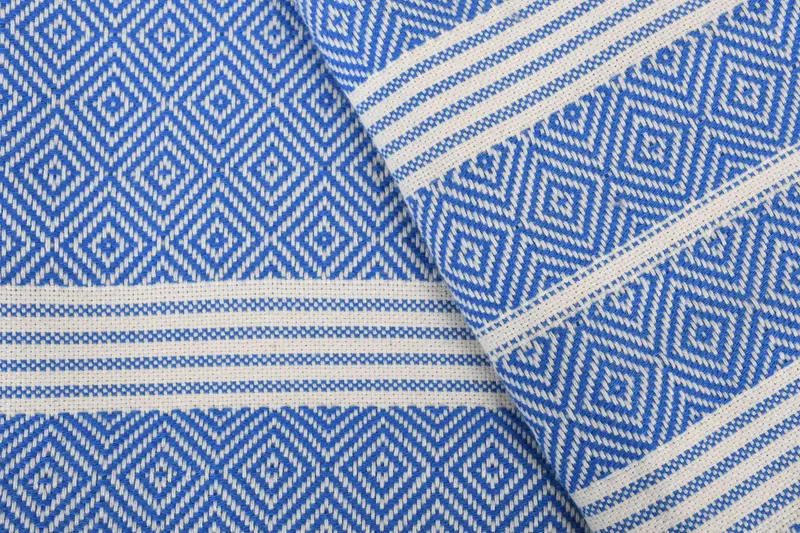 Monogram Turkish Towel, Organic Cotton Towel, Absorbent towel, 70x38 Cotton Diamond Towel, Valentines Day Gift Idea, Guest Towel, Bridal Shower Gift - 5