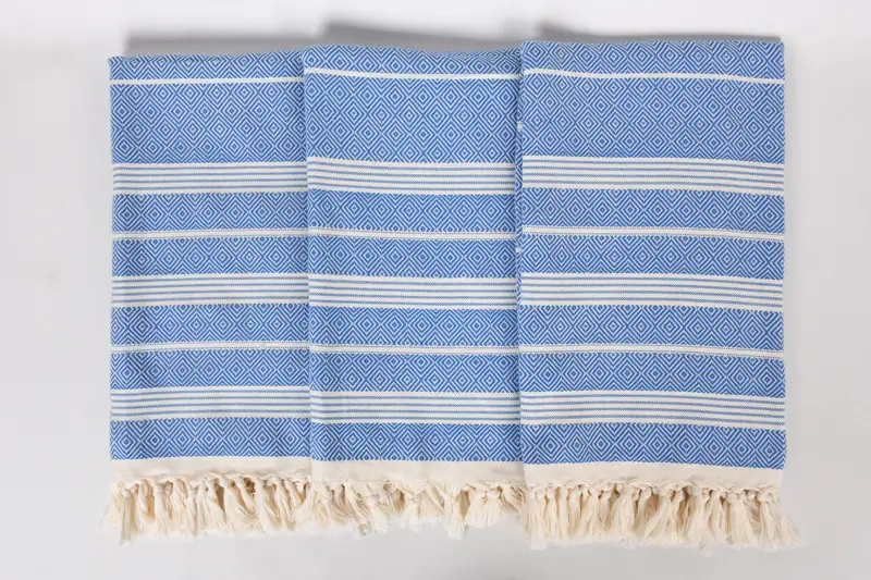 Monogram Turkish Towel, Organic Cotton Towel, Absorbent towel, 70x38 Cotton Diamond Towel, Valentines Day Gift Idea, Guest Towel, Bridal Shower Gift - 7