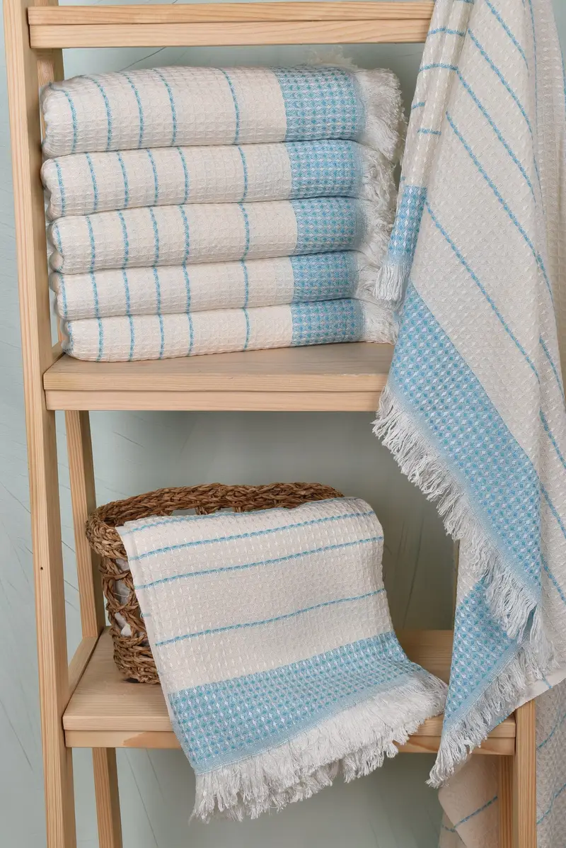 Beach Towel Gift, 70x40 Cotton Waffle Towel, Bathroom Towel, Gift For Her, Summer Towel, Monogrammed Beach Towel, Large Beach Towel Personalized - 3