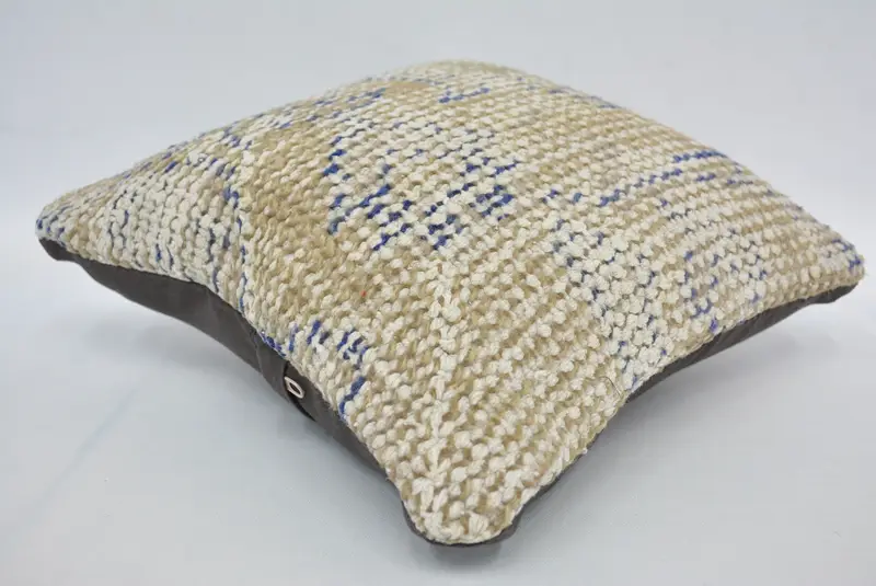 Turkish Rugs Pillow Cover, 12x12 Beige Pillow, Turkish Kilim Pillow, Home Decor Pillow, Pillow Cover, Turkish Pillow, Wholesale Cushion - 6