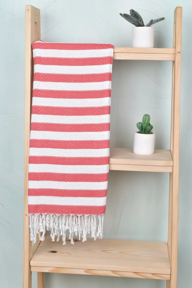 Wedding Hand Made Gift, Bachelor Gifts, Beach Towel Monogram, Wedding Gift Ideas, Bath towel, 70x36 Cotton Striped Towel, Wedding Gifts Towel - 8