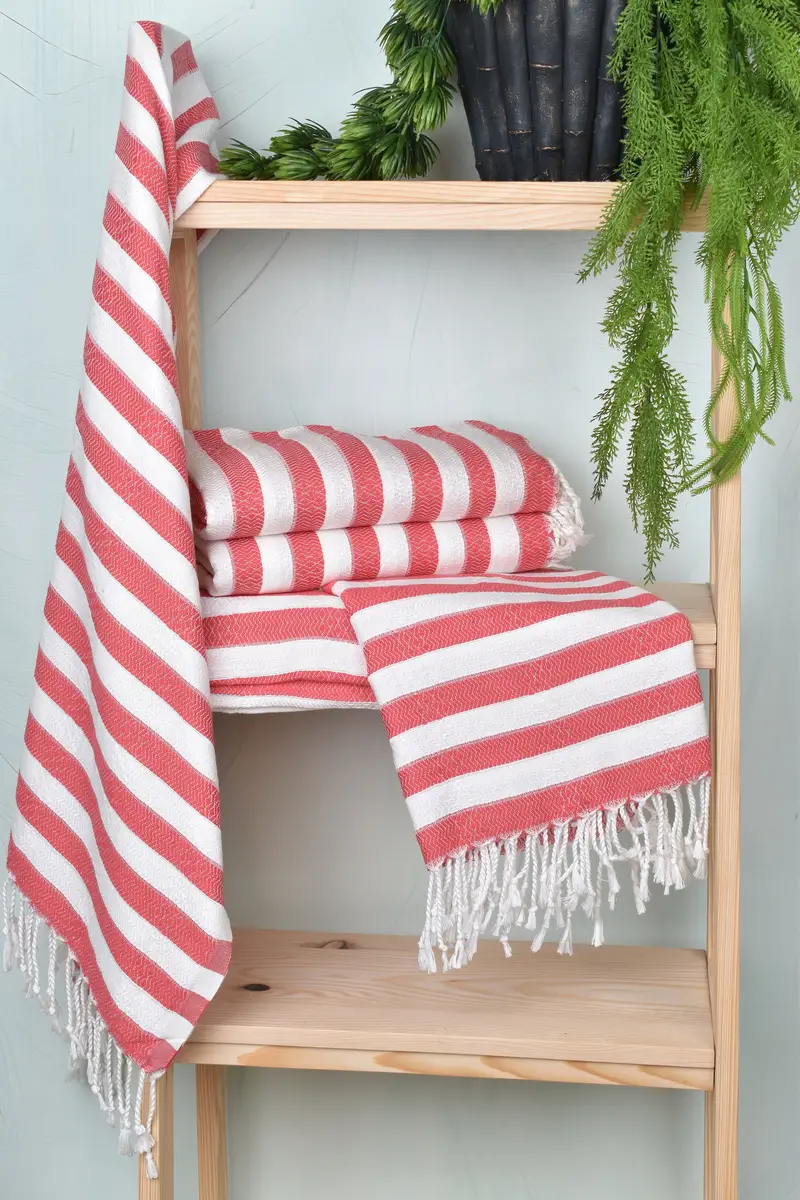 Wedding Hand Made Gift, Bachelor Gifts, Beach Towel Monogram, Wedding Gift Ideas, Bath towel, 70x36 Cotton Striped Towel, Wedding Gifts Towel - 6