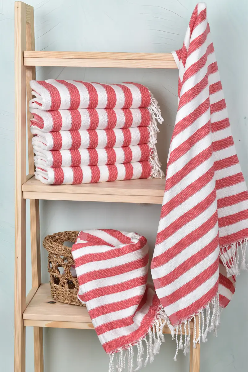 Wedding Hand Made Gift, Bachelor Gifts, Beach Towel Monogram, Wedding Gift Ideas, Bath towel, 70x36 Cotton Striped Towel, Wedding Gifts Towel - 3