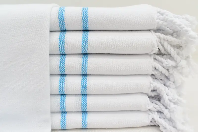 Turkish Hand Towel, Gift For Wedding Day, Personalized Wedding Gift, Turkish Towel Hand Towel, 40x24 Cotton Striped Towel, Personalized Hand Towel - 1