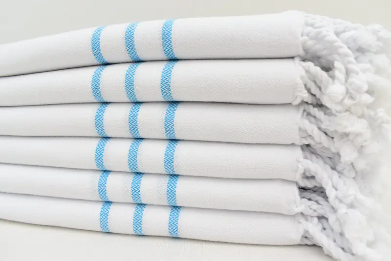 Turkish Hand Towel, Gift For Wedding Day, Personalized Wedding Gift, Turkish Towel Hand Towel, 40x24 Cotton Striped Towel, Personalized Hand Towel - 5