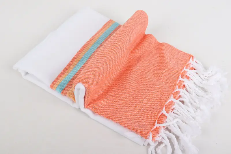 Wedding Gifts Towel, Travel towel, Custom Name Towel, Hammam towel, Turkish Beach Towel Monogram, Maid Of Honor Gift, 70x40 Cotton Striped Towel - 6