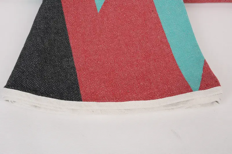 Handmade Gift, Custom Towel, 80x80 Cotton Round Patterned Towel, Monogrammed Turkish Towel, Wedding Gifts Towel, Handmade Gift, Organic Towel - 1