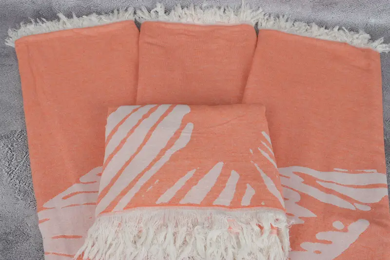 Turkish beach towel, Wedding For Favor, Monogram Beach Towel, 70x40 Cotton Floral Design Towel, Personalized Turkish Towel, Beach Towel Personalized - 5