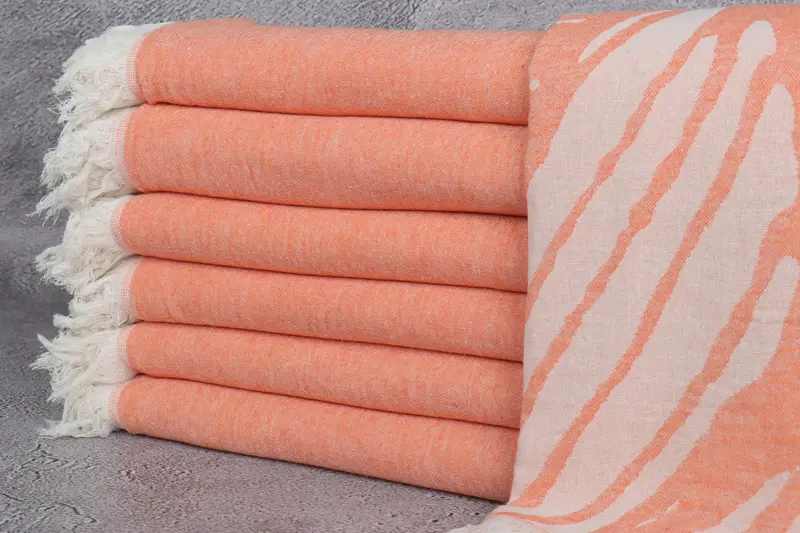 Turkish beach towel, Wedding For Favor, Monogram Beach Towel, 70x40 Cotton Floral Design Towel, Personalized Turkish Towel, Beach Towel Personalized - 2