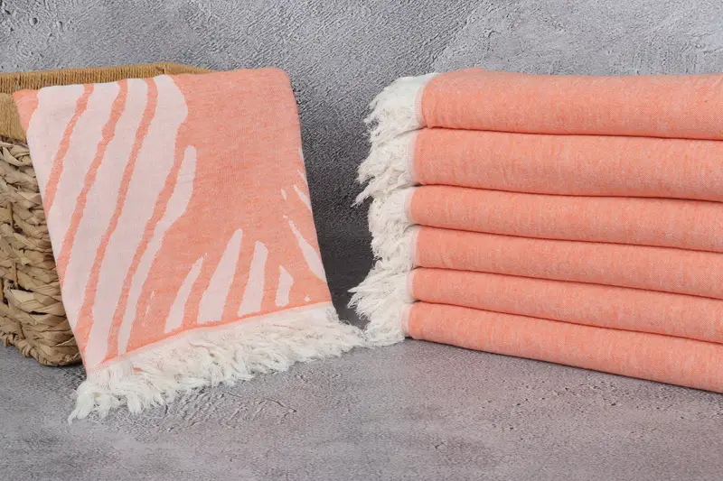 Turkish beach towel, Wedding For Favor, Monogram Beach Towel, 70x40 Cotton Floral Design Towel, Personalized Turkish Towel, Beach Towel Personalized - 4