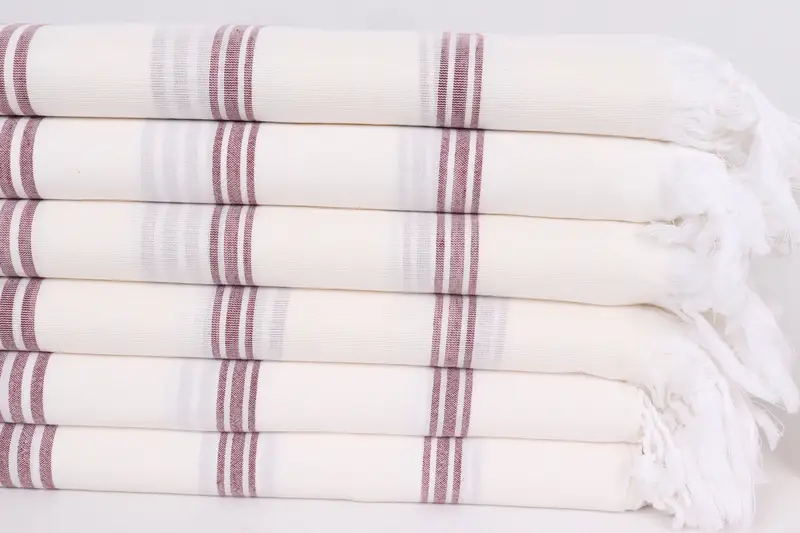 Housewarming Gift, Towel With Name, Luxury towel, Mother Of The Groom Gift, Best Beach Towel, 70x40 Cotton Striped Towel, Bachelorette Party Gifts - 3