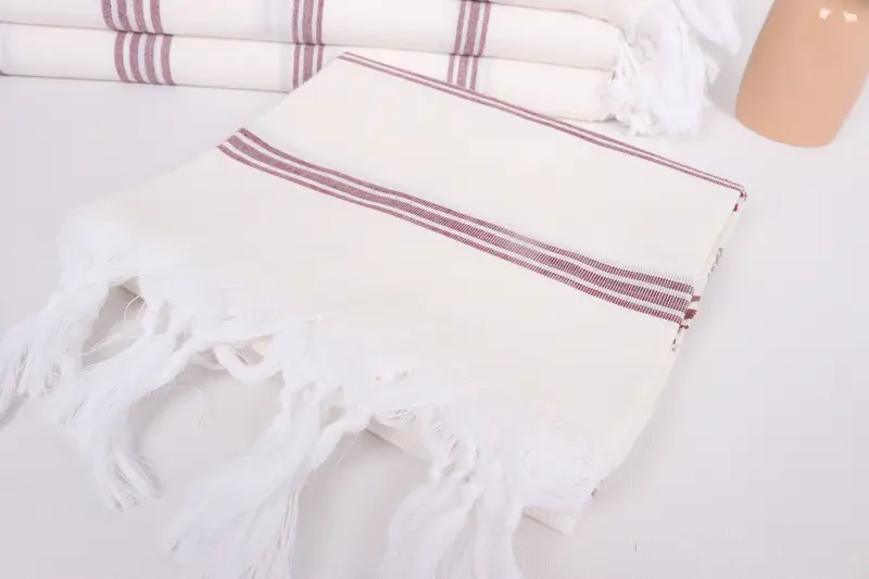 Housewarming Gift, Towel With Name, Luxury towel, Mother Of The Groom Gift, Best Beach Towel, 70x40 Cotton Striped Towel, Bachelorette Party Gifts - 5
