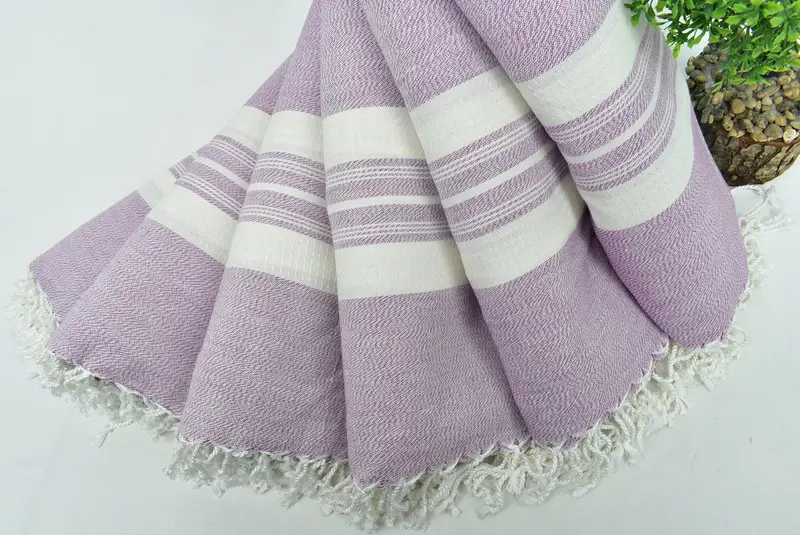 Cotton towel, Bridesmaid Gift, Bachelorette Party Gifts For Bride, Bachelor Party Favors, Monogrammed Beach Towel, 60x38 Cotton Striped Towel - 4