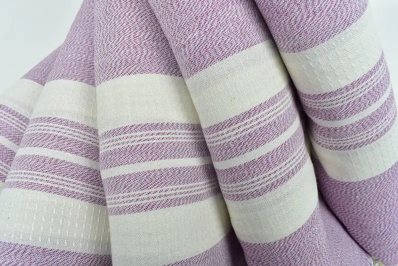 Cotton towel, Bridesmaid Gift, Bachelorette Party Gifts For Bride, Bachelor Party Favors, Monogrammed Beach Towel, 60x38 Cotton Striped Towel - 5