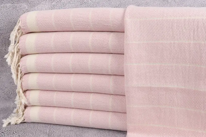 Personalized Gifts, 36x16 Cotton Striped Towel, Wedding Gift, Spa Towel, Personalized Dish Towel, Custom Name Towel, Gift For Her, Family Gift - 1