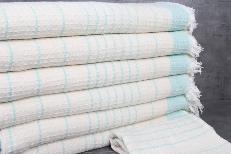 Turkish Tea Towel, Custom Hand Towel, Gym Towel, Personalized Turkish Towel, 40x20 Cotton Waffle Towel, Small Bath Towels, Girl Trip Party Favor - 2
