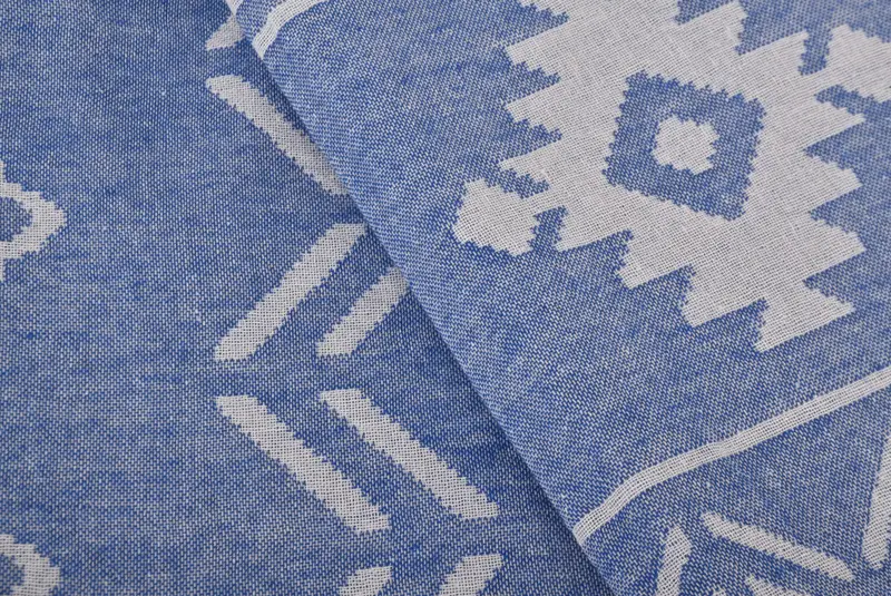 74x40 Cotton Geometric Towel, Absorbent Turkish towel, Beach Wedding Favor, Personalized Gift For Him, Organic Turkish towel, Bridal Shower Favors - 5