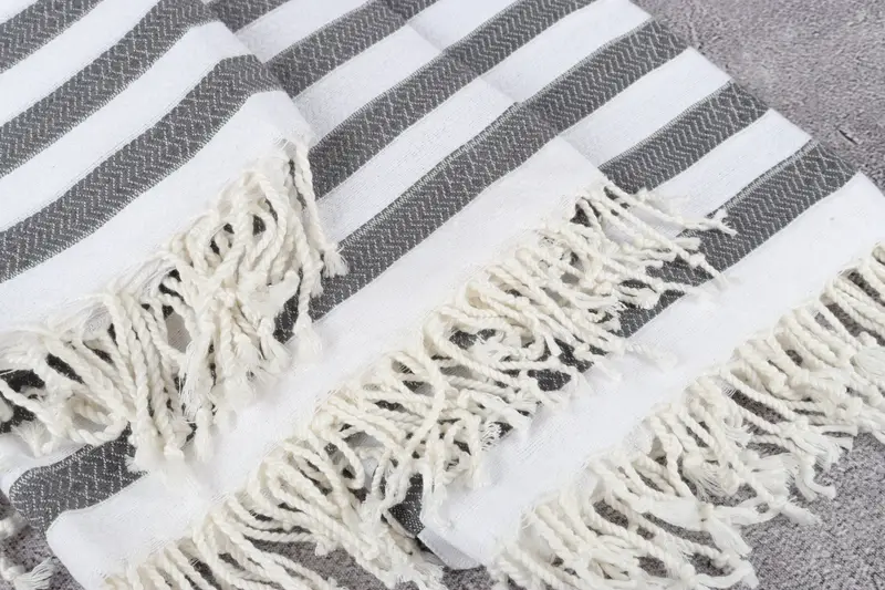 70x36 Cotton Striped Towel, Personalized Gifts, Bachelorette Party Gift, Wedding Towel, Bachelorette Party Gifts Bridesmaids, Bridal Party Gifts - 5