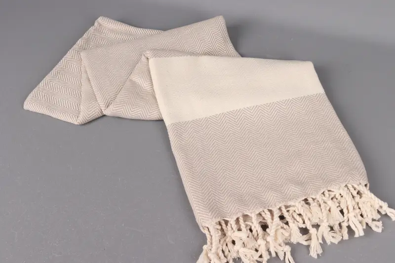 Personalized Bridesmaid Gift, 70x40 Cotton Herringbone Towel, Spa Towel, Monogrammed Beach Towel, Bridesmaid Proposal Gift, Turkish Towel USA - 7