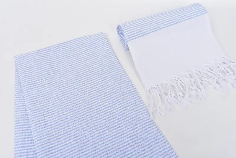Ev Dekoru Hediyeleri, Kişiselleştirilmiş Yemek Havlu, Monogram El Havlu, El Yapımı Hediye, 40x18 Pamuklu Çizgili Havlu, Banyo Havlusu, Kişiselleştirilmiş El Havlusu - 7