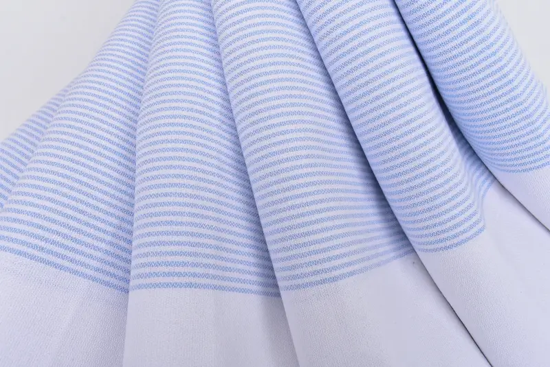 Ev Dekoru Hediyeleri, Kişiselleştirilmiş Yemek Havlu, Monogram El Havlu, El Yapımı Hediye, 40x18 Pamuklu Çizgili Havlu, Banyo Havlusu, Kişiselleştirilmiş El Havlusu - 5