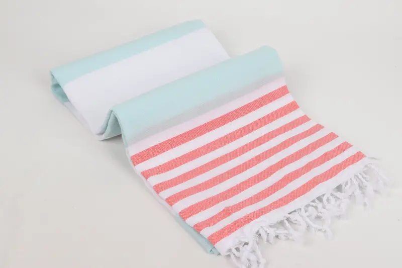 Best Friend Wedding Gift, Embroidered Towel, Bachelorette Party Favors Beach, Housewarming Gift, 70x40 Cotton Striped Towel, Large Turkish Towel - 6