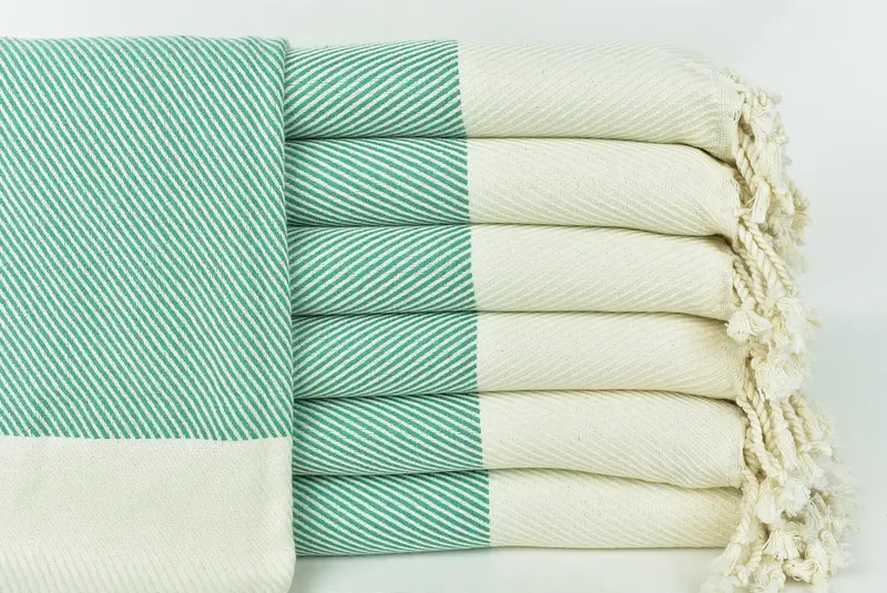 Bath towel, Valentines Day Gift, Wedding Gift, Scarf Towel, Personalized Home Gift Wedding, 70x40 Cotton Striped Towel, Monogram Turkish Towel - 1