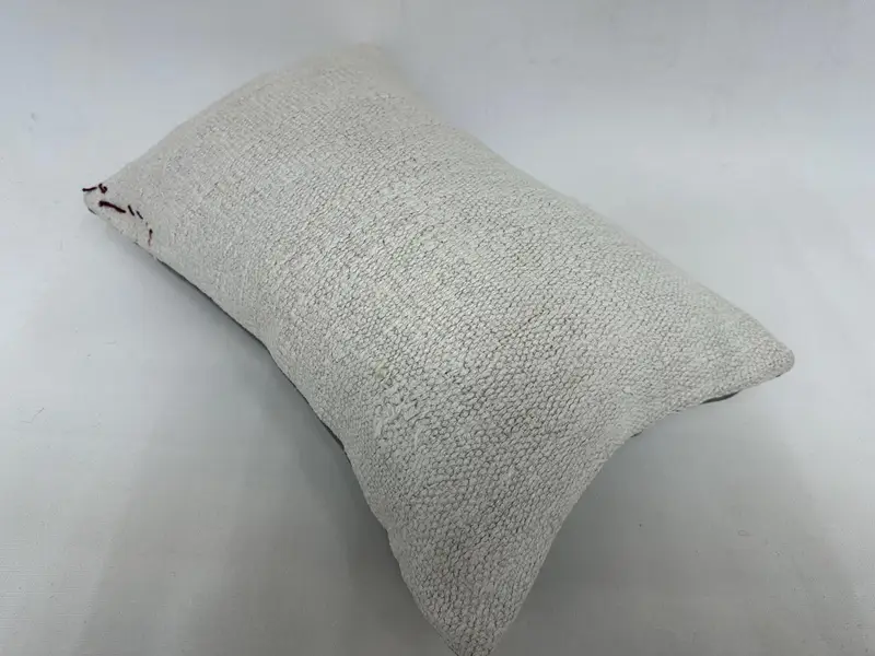 12x20 White Cushion Case, Vintage Kilim Throw Pillow, Home Decor Pillow, Pillow, Kilim Rug Pillow Case, Bed Pillow Case, Pillow for Sofa - 6