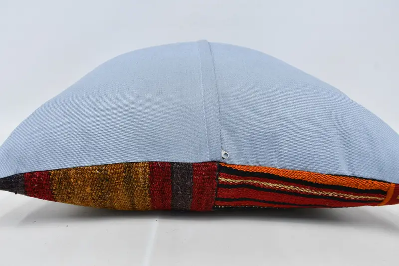 Turkish Kilim Pillow, 28x28 Brown Cushion Cover, Pillow, Cozy Throw Cushion Cover, Pillow for Couch, Outdoor Pillow Sham, Turkish Pillow - 5