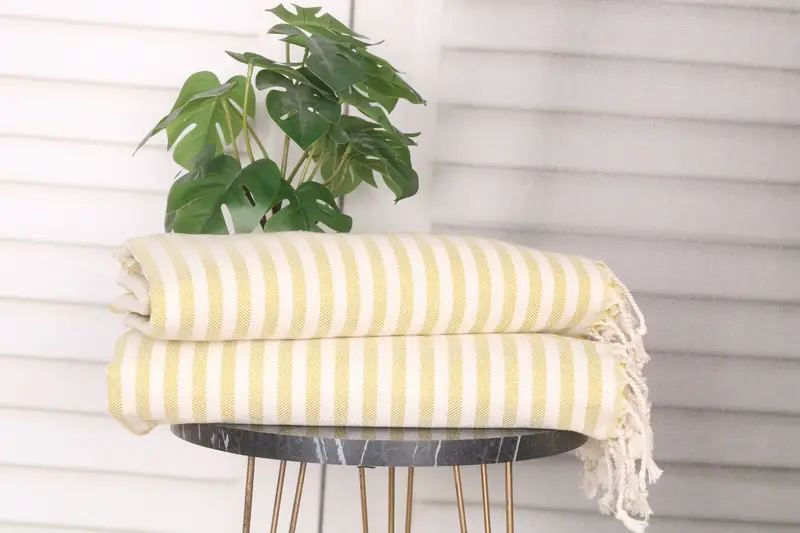 Personalized Bridesmaid Gift, 40x24 Cotton Striped Towel, Bachelor Towel, Personalized Kitchen Towel, Personalized Hand Towel, Turkish Hand Towel - 3