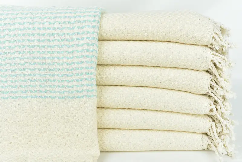 Personalized Turkish Towel, Hammam Towel USA, 76x40 Cotton Diamond Towel, Organic Towel, Embroidered Towel, Absorbent Turkish towel, Birthday Gift - 2