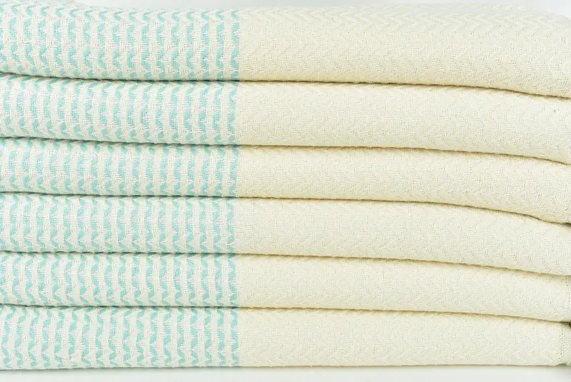 Personalized Turkish Towel, Hammam Towel USA, 76x40 Cotton Diamond Towel, Organic Towel, Embroidered Towel, Absorbent Turkish towel, Birthday Gift - 3