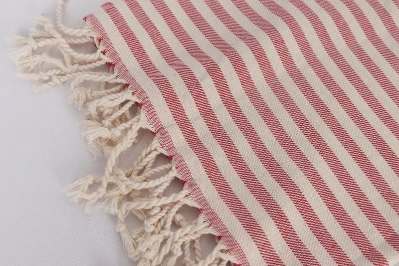 Gift For Best Friend, Bachelorette Towel, Monogram Kitchen Towel, Kitchen Towel, Summer Towel, Small Bath Towels, 40x24 Cotton Striped Towel - 7