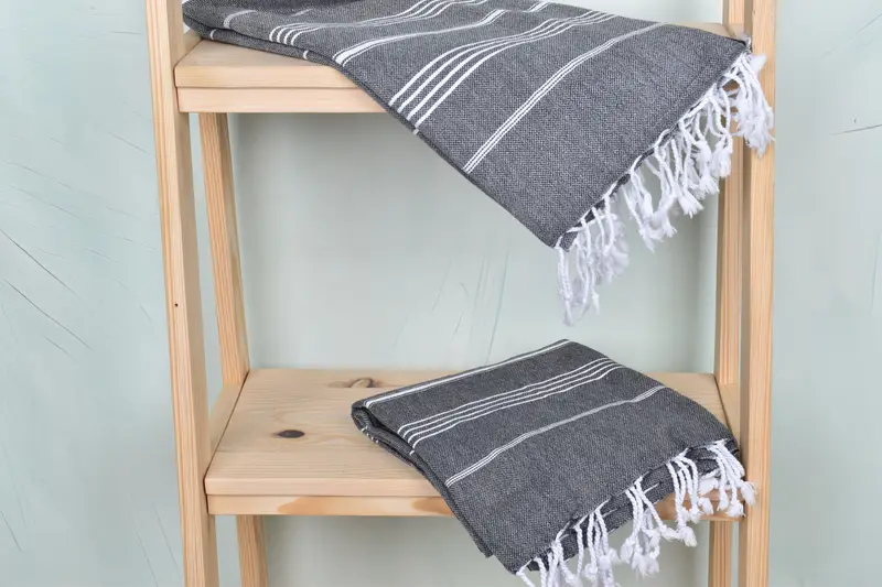 70x40 Cotton Striped Towel, Merry Christmas Gifts, Turkish bath towel, Custom Towel Beach, Personalized Gift, Lightweight Turkish towel - 5