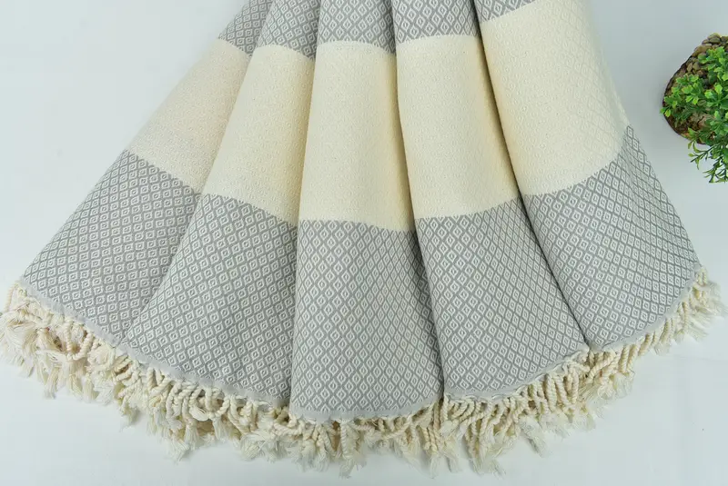 Turkish bath towel, Cancun Bachelorette Party Gift Ideas, Yoga Towel, Quick-dry towel, 70x36 Linen Diamond Towel, Gift For Mom, Home Decor Gifts - 4