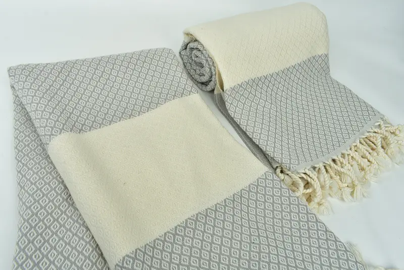 Turkish bath towel, Cancun Bachelorette Party Gift Ideas, Yoga Towel, Quick-dry towel, 70x36 Linen Diamond Towel, Gift For Mom, Home Decor Gifts - 7