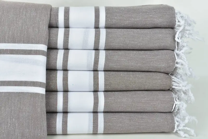 Gift Towel, Personalized Towel Gift, Sand-Resistant Peshtemal, 70x40 Cotton Striped Towel, Peshtemal Towel, Large Turkish Towel, Beach towel - 1
