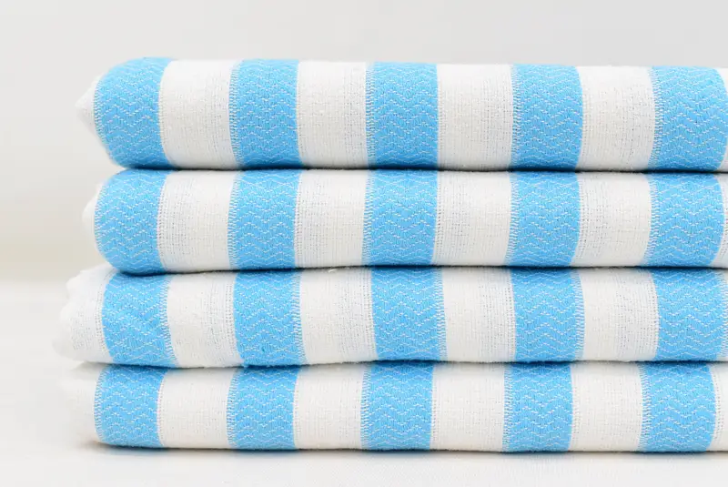 Wedding Hand Made Gift, Turkish beach towel, Bridesmaid Gifts, Personalized Gift For Him, Gift For Him, Spa Gift Towel, 70x36 Cotton Striped Towel - 7